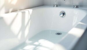 Gelbe Flecken in der Badewanne entfernen: dieses Hausmittel schafft es ohne Schrubben