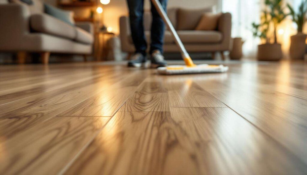 Parkett richtig reinigen: Dieses Mittel solltest du unbedingt verwenden