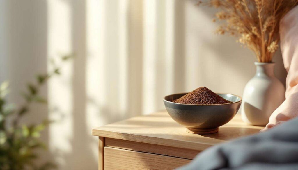 Warum eine Schale mit Kaffeepulver im Schlafzimmer für besseren Schlaf sorgen soll