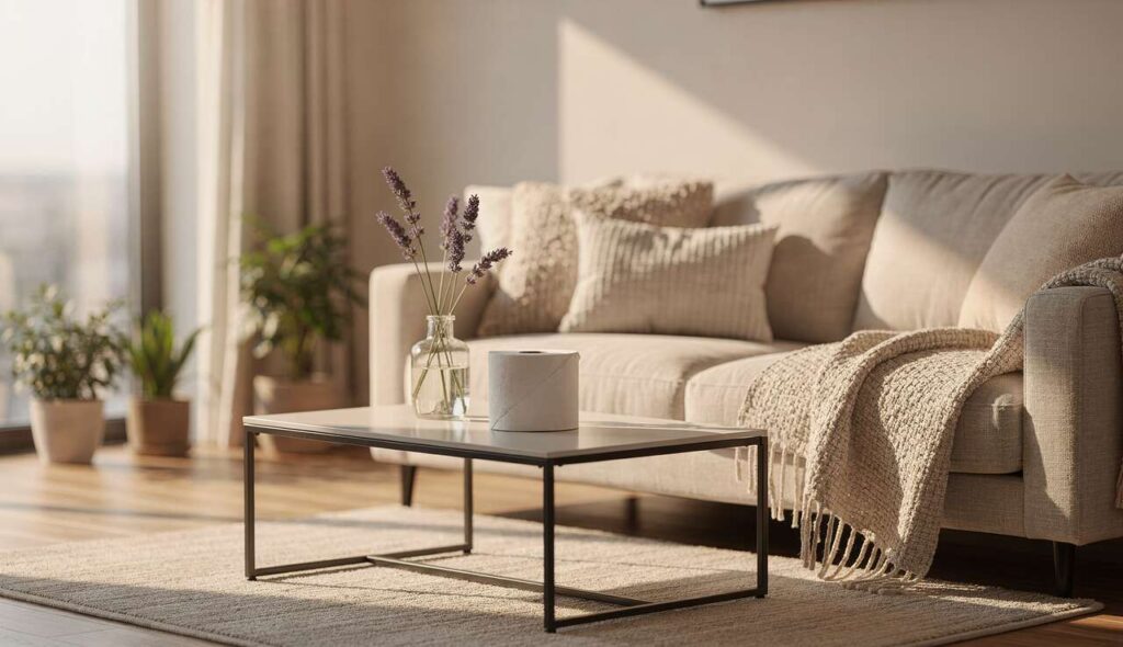 Ganze Wohnung zum Duften bringen – mit nur einer Rolle Toilettenpapier