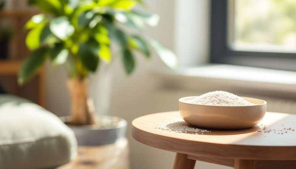 Weder Lüften noch Luftentfeuchter: Diese Schüssel mit Katzenstreu stoppt Schimmel sofort