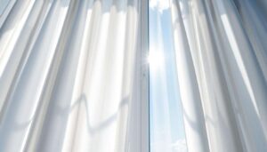 Gardinen waschen im Frühjahr: Bei dieser Temperatur werden sie strahlend weiß ohne Bleichmittel