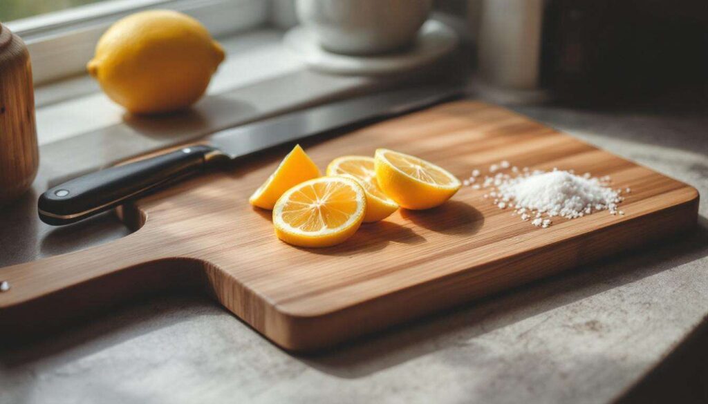 Holz-Schneidebretter desinfizieren: Warum Zitrone und Salz laut Experten am besten wirken
