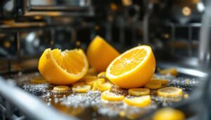 Zitronenschale in die Spülmaschine: Warum dieser Trick für frischen Duft sorgt