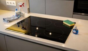 Glaskeramik-Kochfeld: Warum Experten von Scheuermilch abraten – und was besser hilft