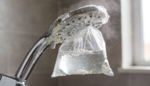 Duschkopf entkalken: Der Gefrierbeutel-Trick, der alles in einer Stunde löst