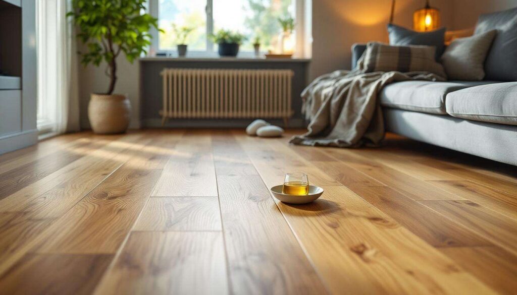 Parkett nach dem Winter stumpf? Dieser Olivenöl-Trick bringt den Glanz zurück