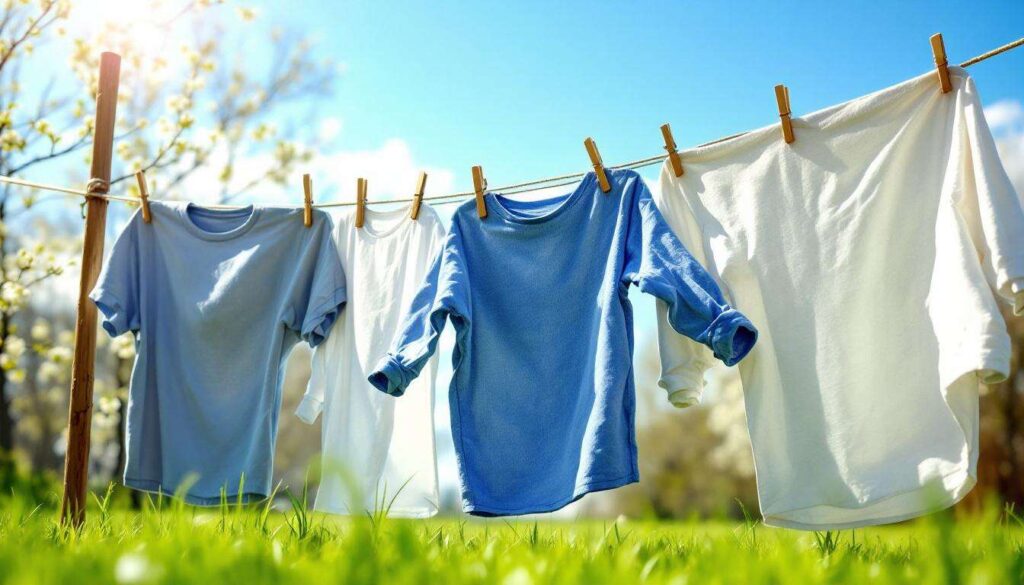 Wäsche draußen trocknen im März: Ab welcher Temperatur es wirklich funktioniert und die Wäsche frisch wird