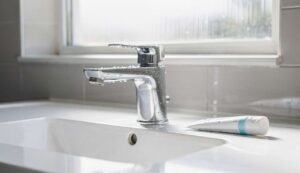 Frühjahrsputz im Bad: Der Zahnpasta-Trick macht matte Armaturen in Sekunden wieder spiegelblank