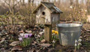 Warum Garten-Experten empfehlen, im März einen Eimer Wasser neben das Vogelhaus zu stellen