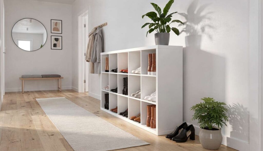 Ikea-Hack für den Flur: So wird das Kallax-Regal zur perfekten Schuhablage für unter 40 Euro