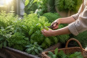 Seit ich meine Kräuter morgens so ernte, bleiben sie deutlich länger aromatisch
